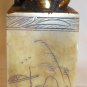 VINTAGE SOAP STONE MARBLE CHINESE STAMP SEAL SHOUSHAN YEAR OF A PIG