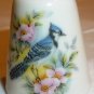 CHARMING PORCELAIN THIMBLE HANDPAINTED BLUE JAY BIRD