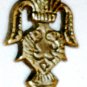 COLLECTIBLE BRONZE DECORATIVE CROWN COCKTAIL FORK