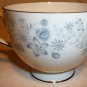 WEDGWOOD CHINA BELLE FLEUR 5pc PLACE SETTING WHITE BLUE FLOWERS SILVER NEW