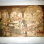 VINTAGE ANTON PIECK PAPER ART PRINT THE PAINCAKE BOOTH PRINTED IN HOLLAND