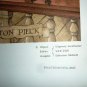 VINTAGE ANTON PIECK PAPER ART PRINT THE PAINCAKE BOOTH PRINTED IN HOLLAND