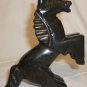 BEAUTIFUL CARVED STONE GRANITE HORSE FIGURINE