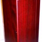 BEAUTIFUL MAHOGANY WOOD WINE LIQUOR BOTTLE DISPLAY HOLDER