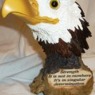 AMERICAN BALD EAGLE FIGURINE INSPIRATIONAL BY HERCO GIFT PROFESSIONAL