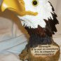 AMERICAN BALD EAGLE FIGURINE INSPIRATIONAL BY HERCO GIFT PROFESSIONAL