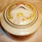 VINTAGE THREE CROWN CHINA GERMANY OVERSIZE SUGAR BOWL WITH LID TULIPS