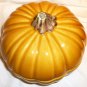 POTTERY BARN CERAMIC PUMPKIN CASSEROLE DISH PORTUGAL THANKSGIVING
