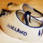 VINTAGE DELFT BLUE PORCELAIN CLOGS TRAVEL MEMORABILIA