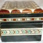 GORGEOUS TARACEA SALINAS SPAIN WOODEN INLAYS CASA DE ARTISAN RING JEWELRY BOX
