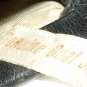 VINTAGE ANTIQUE GOAT SKIN BLACK CLUTCH PURSE & COIN PURSE