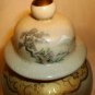 VINTAGE JAPAN SATSUMA PORCELAIN GINGER JAR URN LID