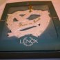 BEAUTIFUL PORCELAIN LENOX ORNAMENT 'PIECE ON EARTH' GOLD CLUB EXCLUSIVE