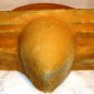 STUNNING VINTAGE ART POTTERY STONE ITALY GARDEN HOLY WATER FOUNTAIN FONT SIGNED