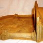 STUNNING VINTAGE ART POTTERY STONE ITALY GARDEN HOLY WATER FOUNTAIN FONT SIGNED