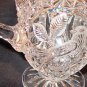 VINTAGE HOFBAUER GERMANY BYRDES COLLECTION CUT CRYSTAL ETCHED BIRD PITCHER