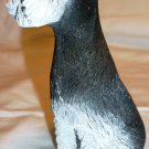 CHARMING DOG FIGURINE SCHNAUZER BY TARA CALIFORNIA