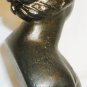 STUNNING BUST STATUE GODDESS APHRODITE BRONZE COLORED CAST IRON