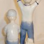 CHARMING PAUL SEBASTIAN PORCELAIN FIGURINE BASEBALL HOME RUN & DEFEAT