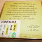 CARDBOARD COASTERS & BRASS ENAMEL WINE MARKERS 6 & 6 PARTY SET