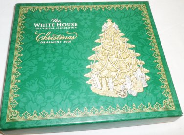 WHITE HOUSE HISTORICAL CHRISTMAS ORNAMENT PRESIDENT'S BENJAMIN HARRISON TREE