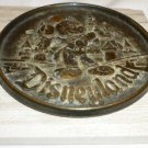 WALT DISNEY MICKEY MOUSE DISNEYLAND MEDALLION PAPERWEIGHT BRONZE MARBLE CANADA
