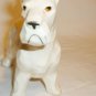 VINTAGE PORCELAIN CERAMIC WEST HIGHLAND WHITE TERRIER FIGURINE JAPAN