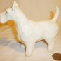 VINTAGE PORCELAIN CERAMIC WEST HIGHLAND WHITE TERRIER FIGURINE JAPAN