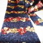 THE METROPOLITAN MUSEUM OF ART TIE ARTSY FLOWERS MADE IN ENGLAND SILK