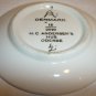ROYAL COPENHAGEN PORCELAIN K.C.ANDERSEN' HOUSE COLLECTIBLE MINIATURE PLATE