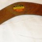BUNABIRI ABORIGINAL ART TIMBER WOOD HAND PAINTED BOOMERANG TOY AUSTRALIA