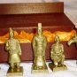 CHINA QUINYONG SOLDIERS REPLICA FIGURINE SET Emperor Qin Shihuang
