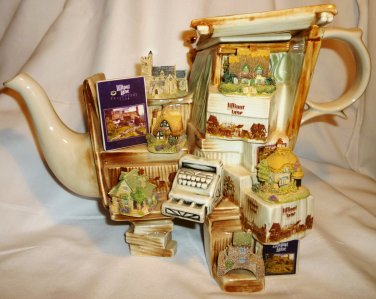 COLLECTIBLE PAUL CARDEW 1996 LILLIPUT LANE LARGE MARKET STALL