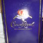 COLLECTIBLE EMPTY BOTTLE CROWN ROYAL WHISKEY IN A BOX & DUST HOLDING BAG
