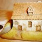 MINIATURE TRINKET BOX VILLAGE COLLECTION ENGLAND COTTAGE W/WATER MILL MADE IN UK