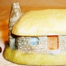 MINIATURE TRINKET BOX VILLAGE COLLECTION ENGLAND COTTAGE YELLOW ROOF MADE IN UK