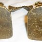 STUNNING VINTAGE CAST BRONZE BOOKENDS DOOR STOPPER FLYING EAGLE ENGLAND