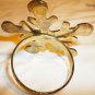 BEAUTIFUL FESTIVE CHRISTMAS NEW YEAR WINTER SILVERPLATE SNOWFLAKE NAPKIN RINGS 8