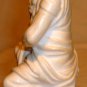 VINTAGE ALABASTER G. RUGGERI HORNED MOSES FIGURINE ITALY