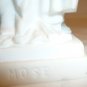 VINTAGE ALABASTER G. RUGGERI HORNED MOSES FIGURINE ITALY