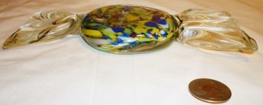 MURANO ART STUDIO GLASS CANDY SHAPED FIGURINE PAPERWEIGHT ITALY