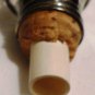 VINTAGE ANTIQUE SILVER BOTTLE STOPPER FIGURINE SAILBOAT GERMANY