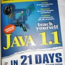 JAVA 1.1 IN 21 DAYS TEACH YOURSELF SECOND EDITION missing CD SECOND EDITION