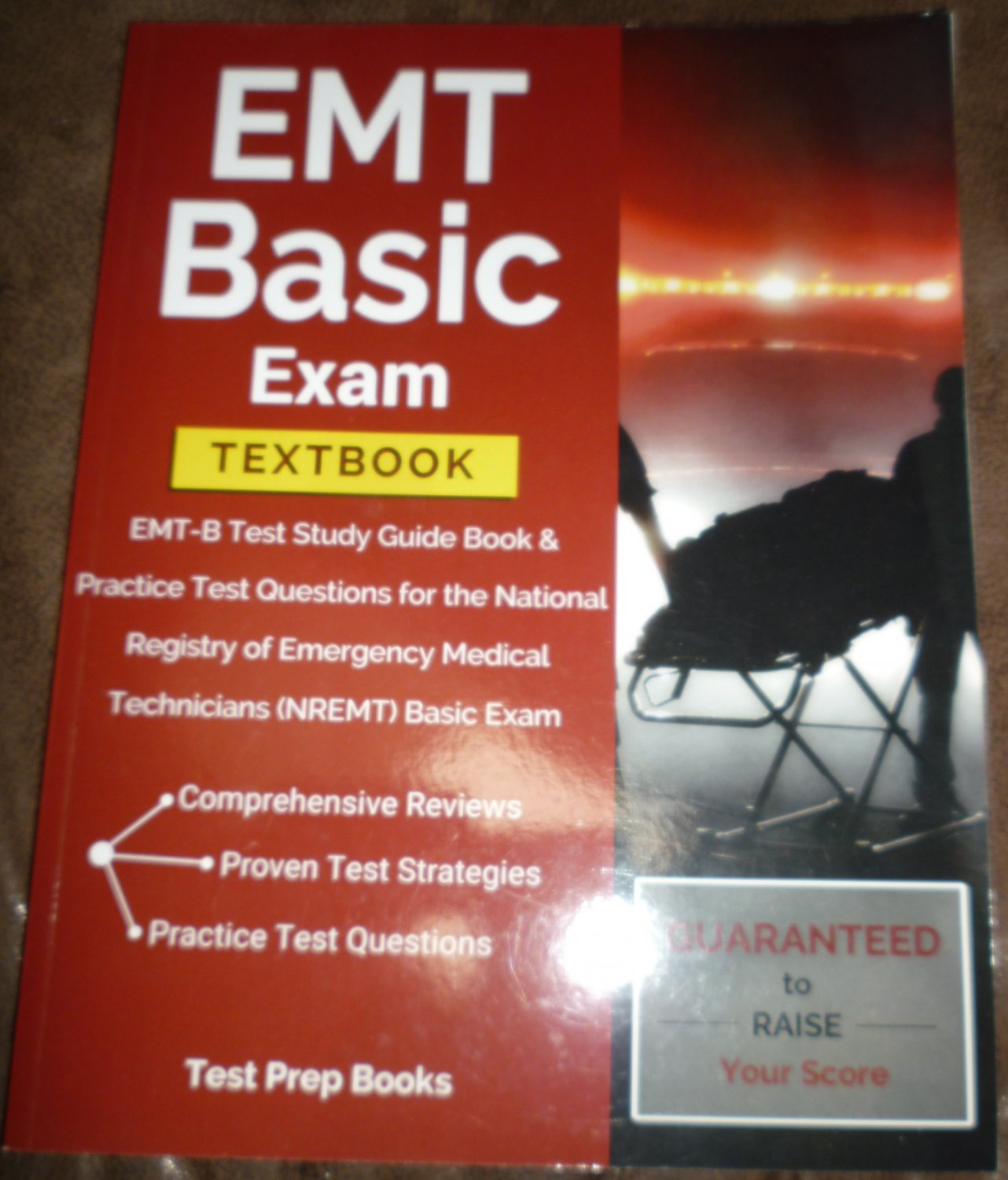 EMT BASIC EXAM TEXTBOOK TEST PREP