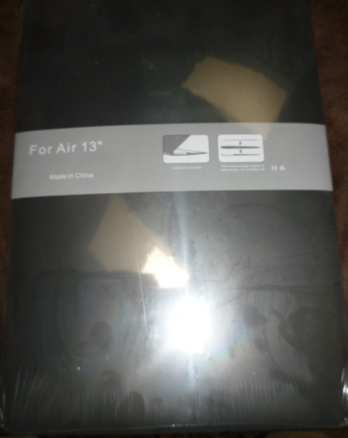 Laptop Case Hard Shell for Macbook Air 13" Gray