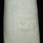 GORGEOUS VINTAGE AK KAISER WHITE BISQUE PORCELAIN VASE VICTORIAN DESIGN GERMANY