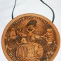 VINTAGE HANDMADE POTTERY CERAMIC 'WELCOME' SIGN REPUBLIC OF MOLDOVA