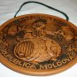 VINTAGE HANDMADE POTTERY CERAMIC 'WELCOME' SIGN REPUBLIC OF MOLDOVA