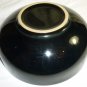 DENBY ENGLAND FREEZER MICROWAVE OVEN DISHWASHER SAFE CEREAL SOUP BOWL BLACK WHT