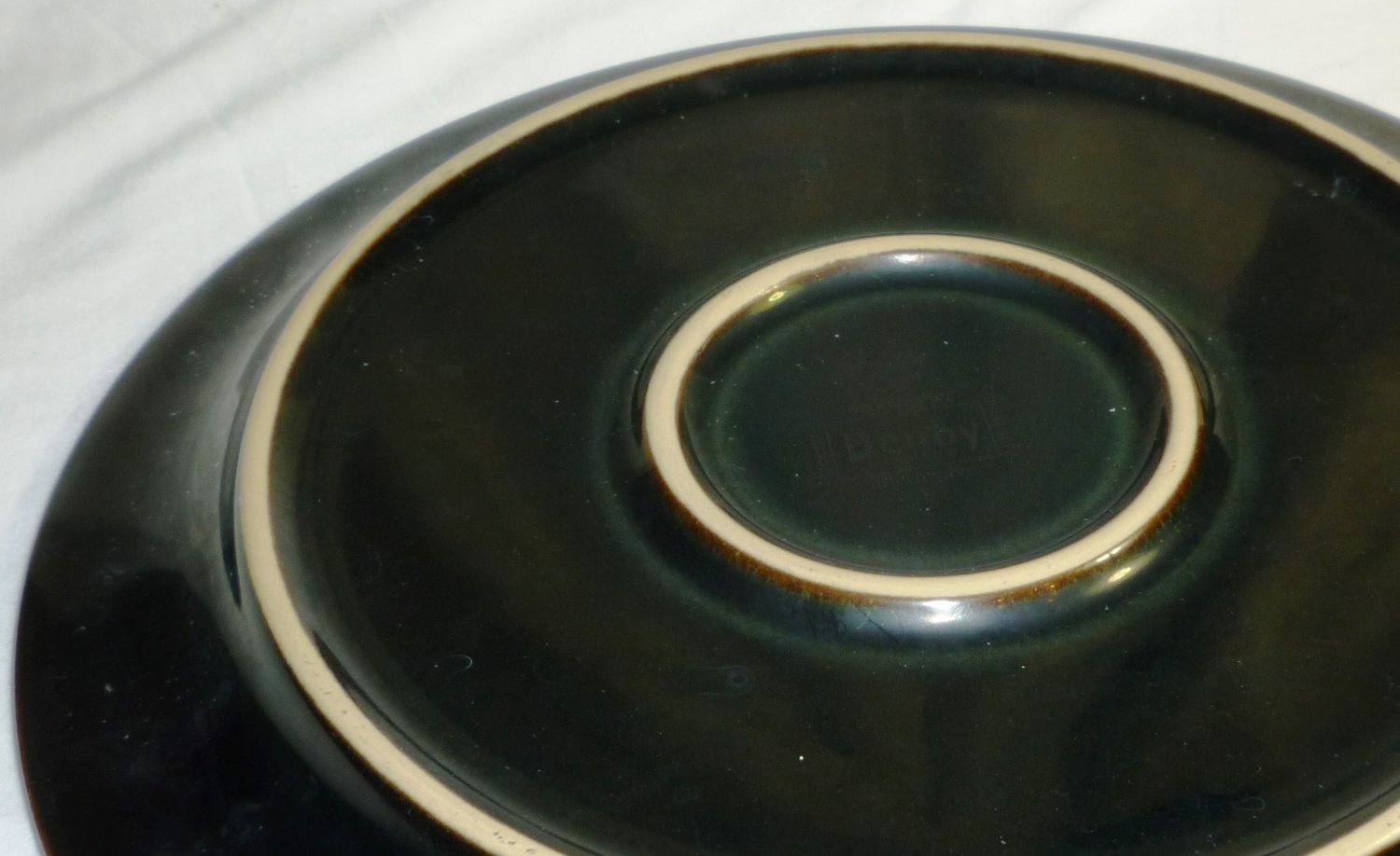 DENBY ENGLAND FREEZER MICROWAVE OVEN DISHWASHER SAFE 9" LUNCH PLATE